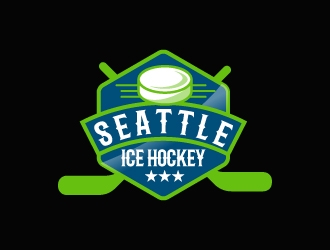 Seattle Ice Hockey logo design by aryamaity