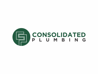 CONSOLIDATED PLUMBING logo design by kevlogo