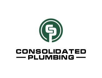 CONSOLIDATED PLUMBING logo design by done