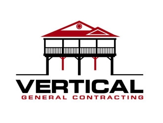 Vertical General Contracting logo design by frontrunner
