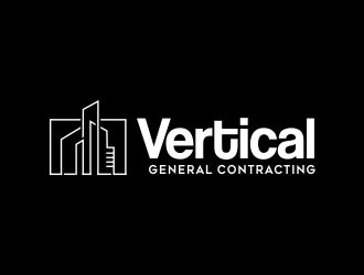 Vertical General Contracting logo design by AisRafa