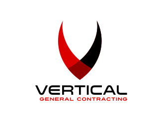 Vertical General Contracting logo design by AisRafa