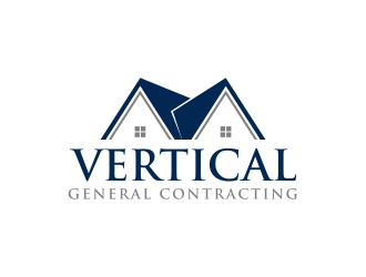 Vertical General Contracting logo design by ellsa