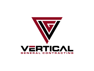 Vertical General Contracting logo design by Andri