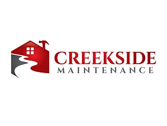 Creekside Maintenance logo design by logoguy