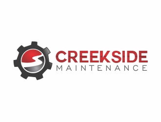 Creekside Maintenance logo design by up2date