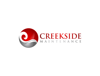 Creekside Maintenance logo design by RIANW