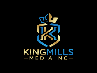 KingMills Media inc logo design by sitizen
