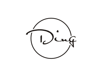 Ding logo design by bricton