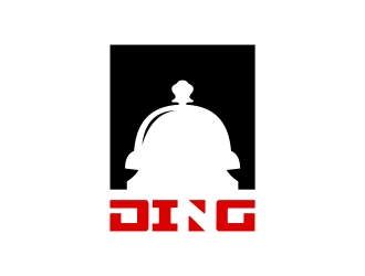 Ding logo design by Kanya