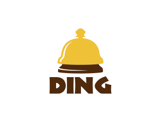Ding logo design by Panara