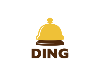 Ding logo design by Panara