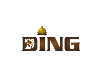 Ding logo design by ammad