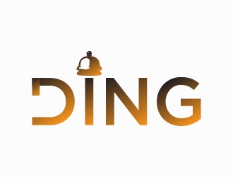 Ding logo design by Fear