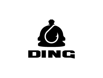 Ding logo design by azure