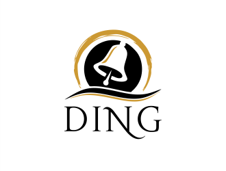 Ding logo design by Gwerth