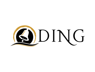 Ding logo design by Gwerth