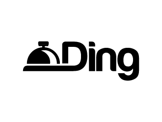 Ding logo design by Mirza