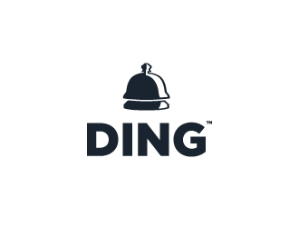 Ding logo design by Lovoos
