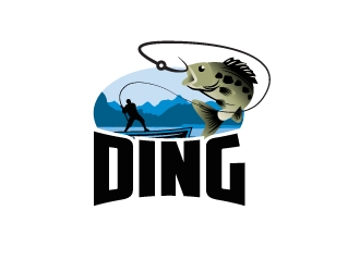 Ding logo design by Kirito