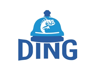 Ding logo design by Roma