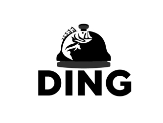 Ding logo design by Roma