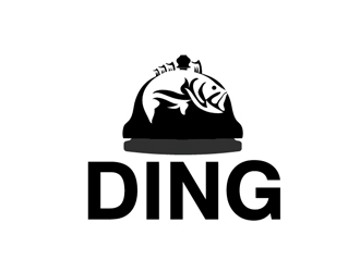 Ding logo design by Roma