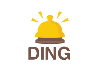Ding logo design by sanworks