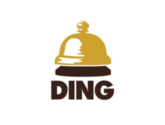 Ding logo design by sanworks