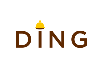 Ding logo design by kevlogo
