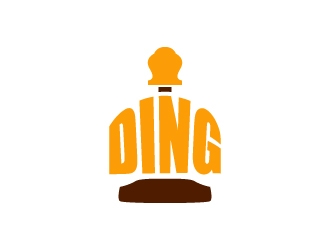 Ding logo design by BeezlyDesigns