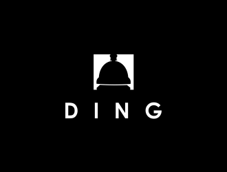 Ding logo design by giphone