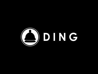 Ding logo design by giphone