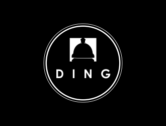 Ding logo design by giphone