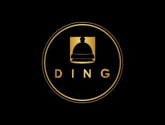 Ding logo design by giphone