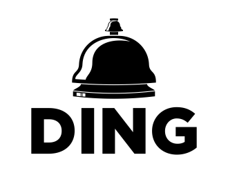 Ding logo design by brandshark