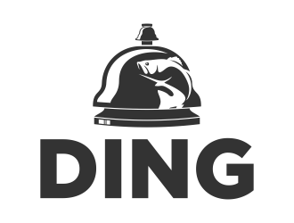 Ding logo design by brandshark
