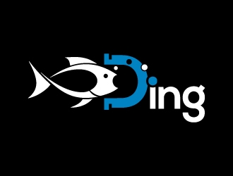 Ding logo design by dshineart