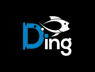 Ding logo design by dshineart