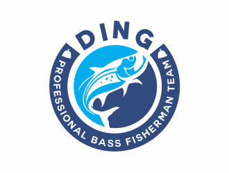 Ding logo design by up2date