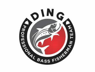 Ding logo design by up2date