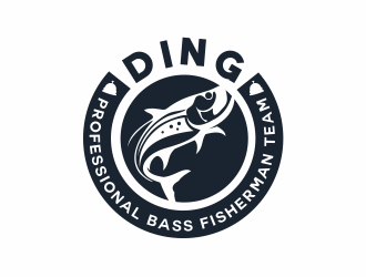 Ding logo design by up2date