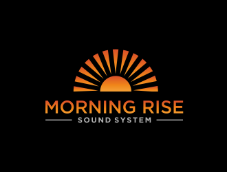 Morning Rise Sound System logo design by ammad
