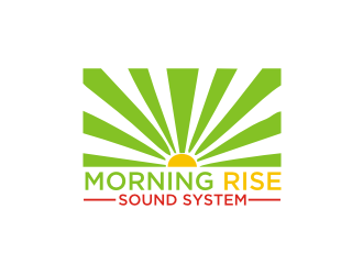 Morning Rise Sound System logo design by Diancox