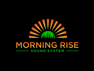 Morning Rise Sound System logo design by ammad