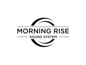 Morning Rise Sound System logo design by vostre
