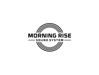 Morning Rise Sound System logo design by mbamboex