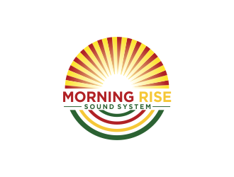 Morning Rise Sound System logo design by oke2angconcept