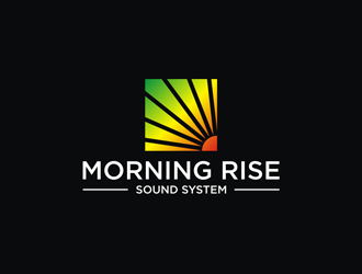 Morning Rise Sound System logo design by Jhonb