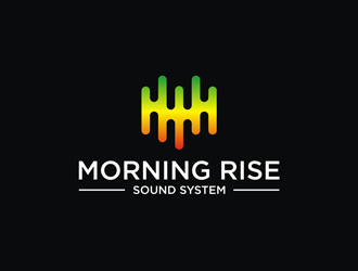 Morning Rise Sound System logo design by Jhonb